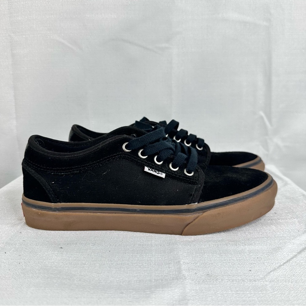 Vans chukka low skate shoes gum bottom neutral canvas casual ultracush pro
